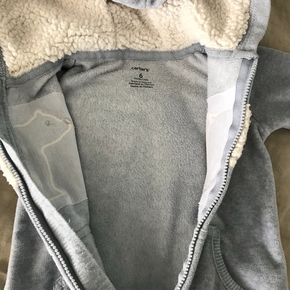 Fleece jumpsuit - Picture 2 of 2
